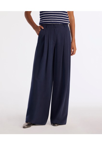 Geniş Yüksek Bel Pantolon fiyatları