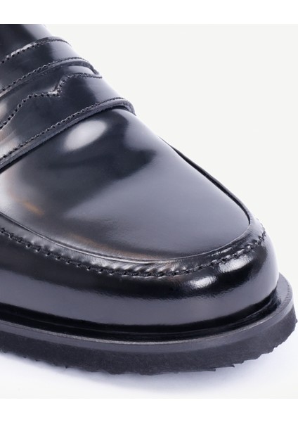 Zımba Detaylı Deri Loafer fiyatları