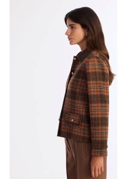 Cropped Gömlek Yaka Uzun Kol Ceket fırsatları