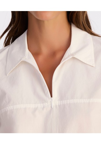 Regular Gömlek Yaka Uzun Kol Bluz fırsatları