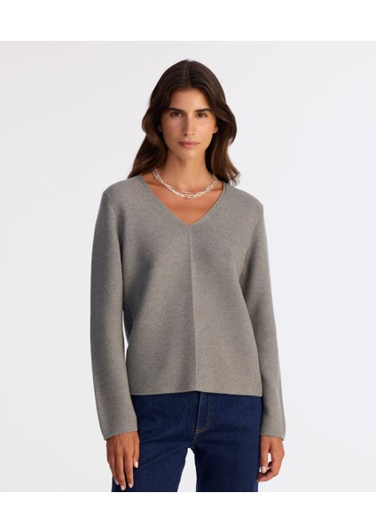 Regular V Yaka Uzun Kol Kazak