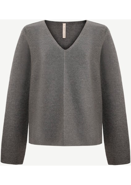 Regular V Yaka Uzun Kol Kazak fırsatları