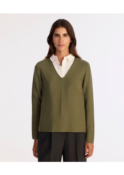 Regular V Yaka Uzun Kol Kazak