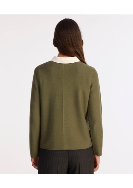 Regular V Yaka Uzun Kol Kazak fırsatları