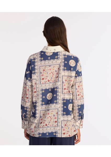 Boyfriend Gömlek Yaka Uzun Kol Gömlek modelleri