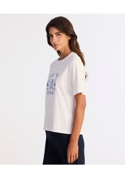 Regular Bisiklet Yaka Kısa Kol T-Shirt fiyatları