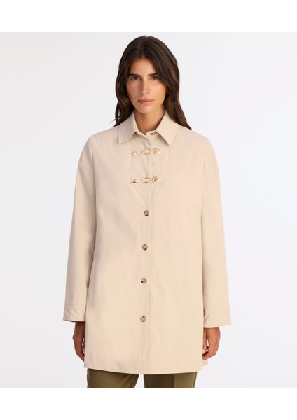 Regular Gömlek Yaka Uzun Kol Pardösü