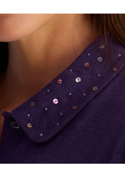 Regular Polo Yaka Kısa Kol Kazak fiyatları