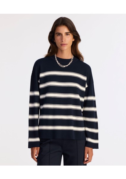 Regular Bisiklet Yaka Uzun Kol Kazak