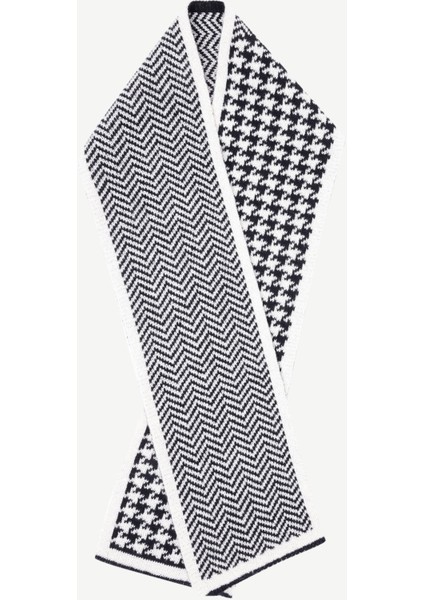 Kazayağı Desenli Atkı