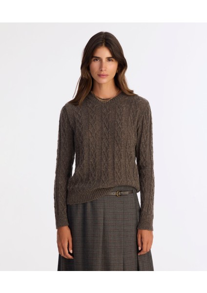 Regular Bisiklet Yaka Uzun Kol Kazak