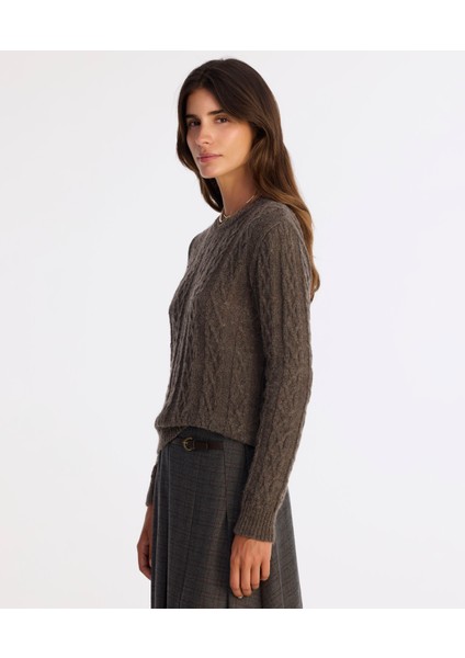 Regular Bisiklet Yaka Uzun Kol Kazak modelleri