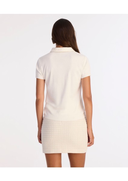 Regular Polo Yaka Kısa Kol Kazak fırsatları