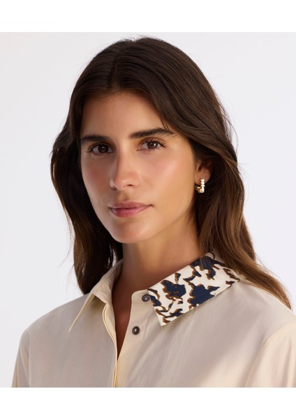 Geniş Gömlek Yaka Uzun Kol Gömlek modelleri