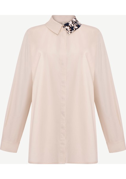 Geniş Gömlek Yaka Uzun Kol Gömlek indirimleri