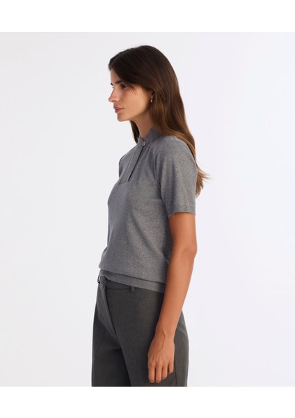 Regular Yarım Balıkçı Yaka Kısa Kol Kazak fiyatları