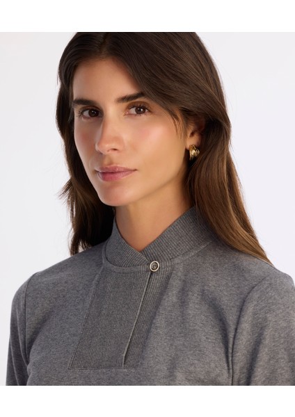 Regular Yarım Balıkçı Yaka Kısa Kol Kazak modelleri