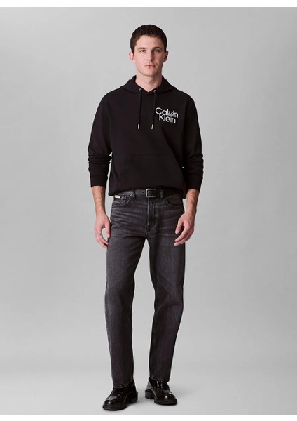 Calvın Kleın Erkek Siyah Sweatshirt LV04RC288G Ub1