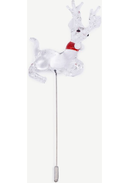 Yılbaşı Temalı Geyik Broş