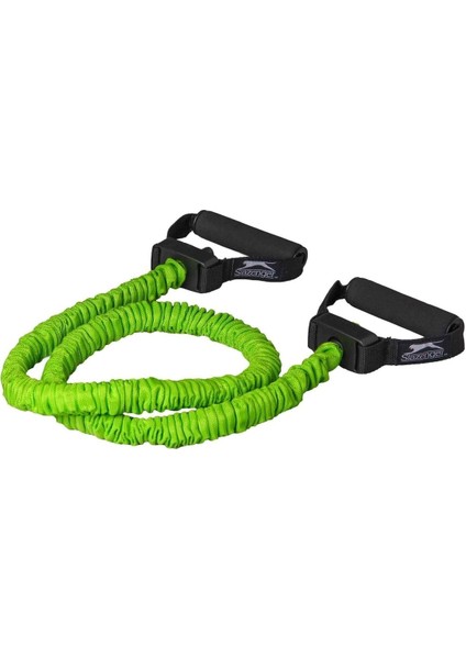 Yeşil Orta Dirençli Esneme Bandı, Sağlıklı Egzersiz Aleti