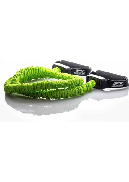 Yeşil Orta Dirençli Esneme Bandı, Sağlıklı Egzersiz Aleti