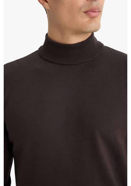 Regular Fit Balıkçı Yaka Premium Triko Kazak A5282AX25AU indirimleri