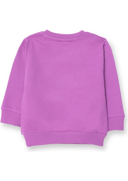 Kız Bebek Sweatshirt Bisiklet Yaka Uzun Kol fiyatları