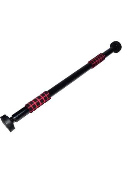 Ayarlanabilir Çelik Kapı ve Koridor Arası Barfiks Çubuğu, 75-95 Cm, Turuncu