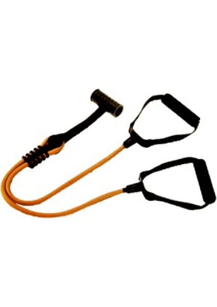 Turuncu Trx Spor Aleti Kol Çalışma Lastiği - Dayanıklı ve Esnek Egzersiz Aleti