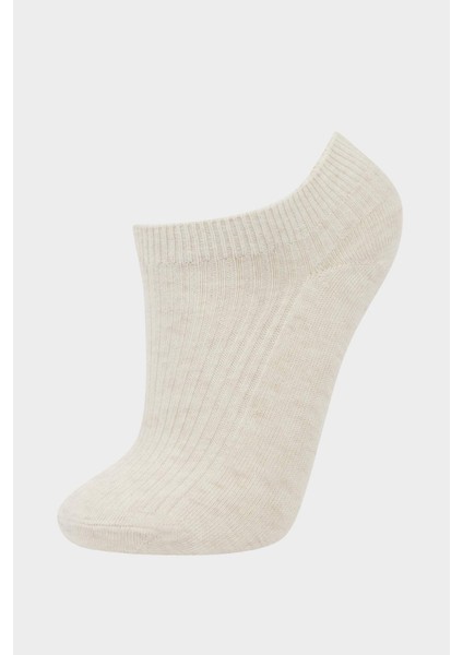 Kız Çocuk 5'li Pamuklu Patik Çorap F9010A8NS modelleri