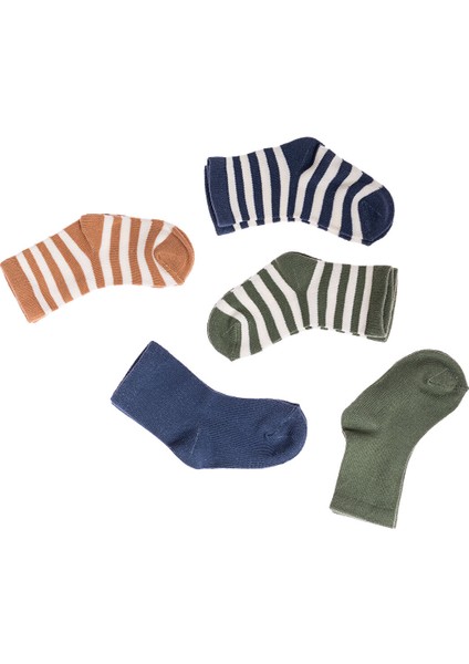 Erkek Bebek 5'li Soket Çorap modelleri