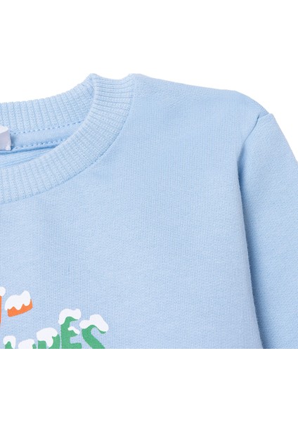 Erkek Bebek Sweatshirt Bisiklet Yaka Uzun Kol modelleri