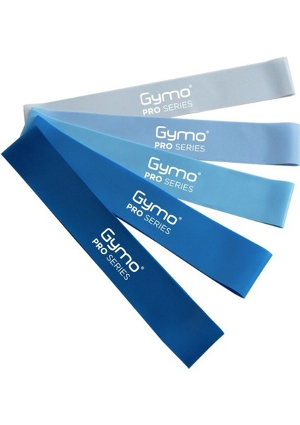 Mavi 5'li Esneklik ve Güçlendirme Lastiği, Pilates ve Fitness Seti