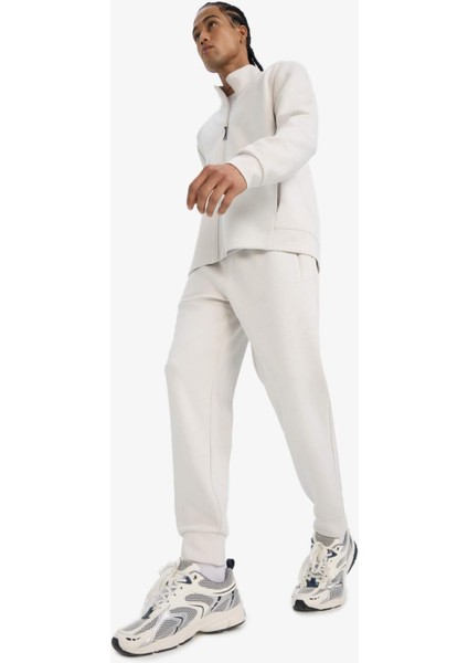 Fit Standart Fit Fermuar Cepli Düz Paça Yumuşak Tuşe Skuba Dalgıç Kumaş Sporcu Jogger Eşofman Altı fiyatları