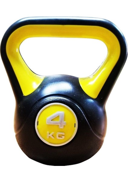 4 kg Kettlebell Dambıl ve Çaydanlık Seti, Şık ve Kullanışlı Ev Spor Ürünü