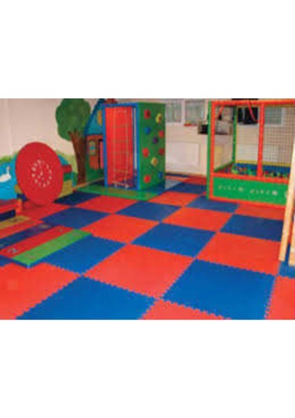 26 mm Çerceveli Eva Tatami Yer Minderi, Mavi ve Kırmızı Renklerde fiyatları