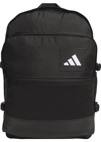 Utility Multi Pocket Unisex Siyah Sırt Çantası.-