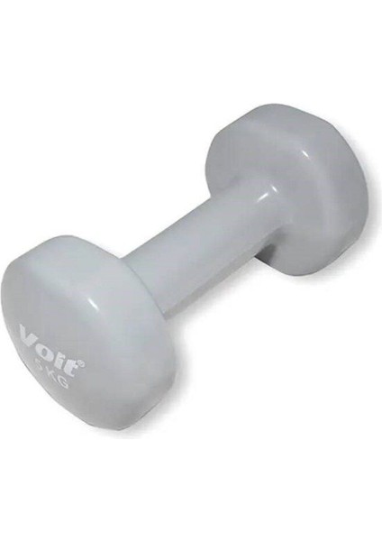 Gri 5 kg Dambıl Seti, Sağlam ve Hafif Spor Ekipmanı