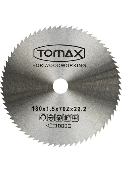 Ağaç Daire Testeresi (Elmassız) 115X1,2 Diş 80Z