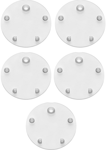 5'li Paket Tuvalet Tankı Silikon Flapper Conta Contası 3 Inç Yedek (Yurt Dışından)