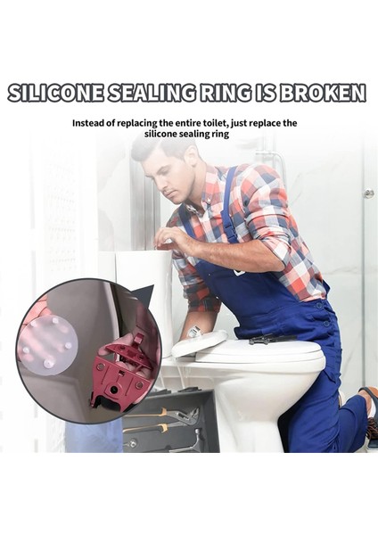 5'li Paket Tuvalet Tankı Silikon Flapper Conta Contası 3 Inç Yedek (Yurt Dışından) modelleri