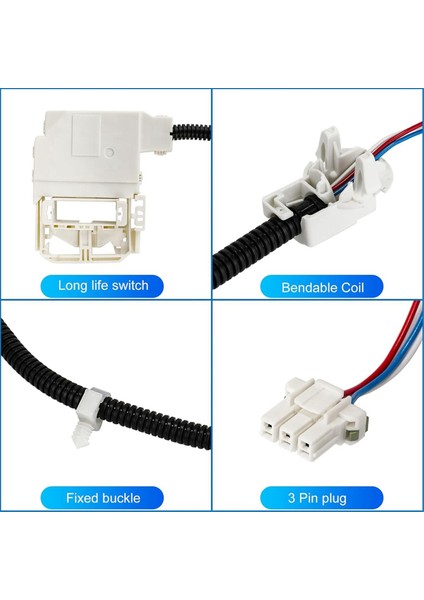 WH08X32657 WH08X31222 Çamaşır Makinesi Kapağı Kilidi (Yurt Dışından) fırsatları