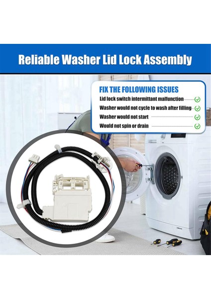 WH08X32657 WH08X31222 Çamaşır Makinesi Kapağı Kilidi (Yurt Dışından) indirimleri