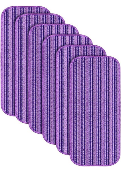 Islak Jet Mop Için Yeniden Kullanılabilir Paspas Pedleri - 6'lı Paket Islak Ped Yedeği (Yurt Dışından)