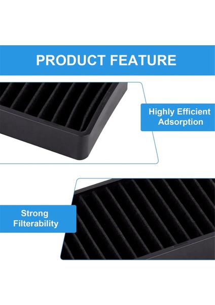 Mikrodalga Için Yedek Mikrodalga Kömür Hava Filtresi (Yurt Dışından)