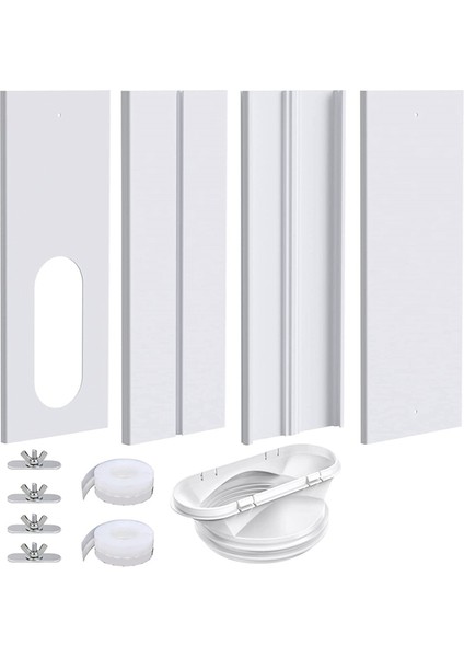 2'si 1 Arada Bağlantı Parçalı Klima Pencere Takımı Ac Pencere Havalandırması (Yurt Dışından) fiyatları