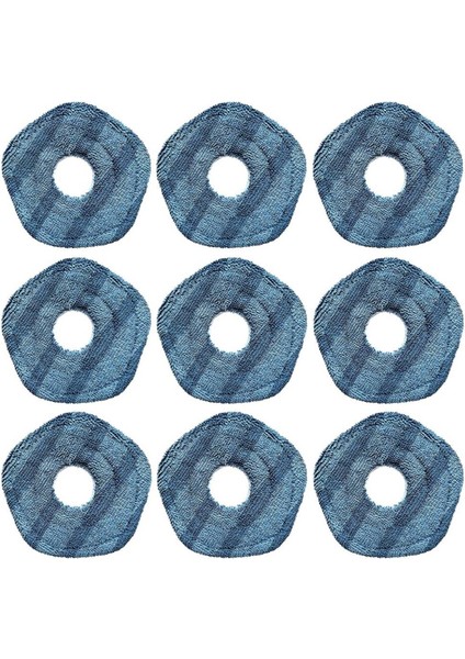 X10 Pro Için 9 Adet Yedek Yıkanabilir Paspas Bezi Paspas Pedleri (Yurt Dışından) fiyatları