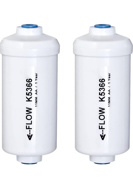 Su Filtreleme Sistemi Için 2 Adet Florürlü Su Filtresi K5366 (Yurt Dışından)