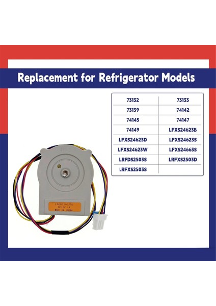 EAU63103205 Buzdolapları Için Buzdolabı Kondenser Fan Motoru (Yurt Dışından) fırsatları