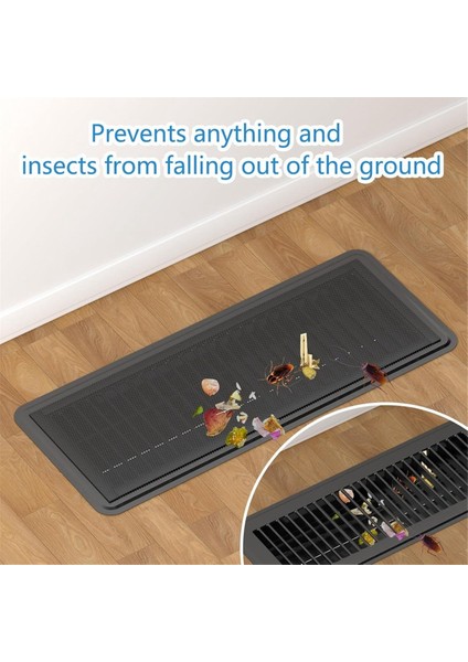 Zemin Havalandırma Kapakları, Manyetik Havalandırma Kapakları Mesh Screen Havalandırma Filtresi, A (Yurt Dışından) indirimleri